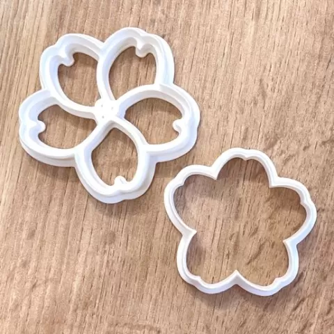 Jasmine Flower Cookie Cutter, STL file, Shape, Imprint, Cookie Cutter STL File Instant Download, Jasmine Cookie cutter, Clay, Jasmine,Flower