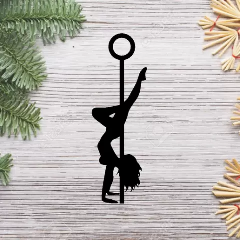 Pole dance Tree decoration