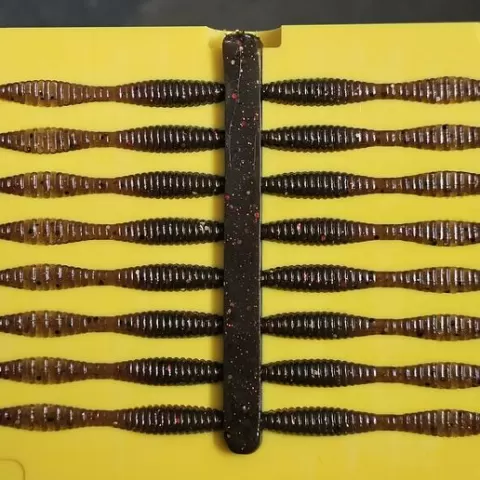 LEECH 50MM MOLD LURE BAIT FISHING 16 CAV - soft fishing bait