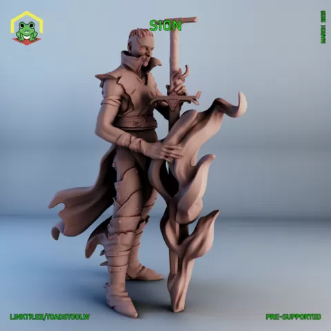 Sion - STL - RPG MINIATURE