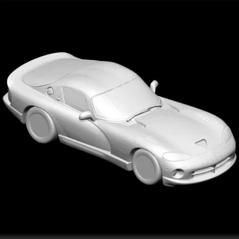 Car dodge viper gts