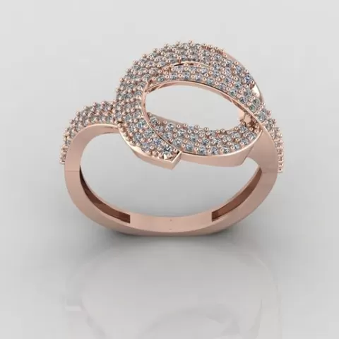 Women's Rings Diamond 3D model Ring For Women Jewelry Stone STL 3DM Printable Women Ring