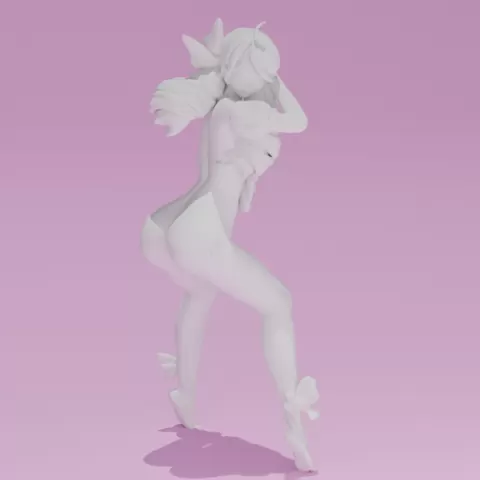 Sexy "Gwen" League of Legends NSFW With/Without Skirt