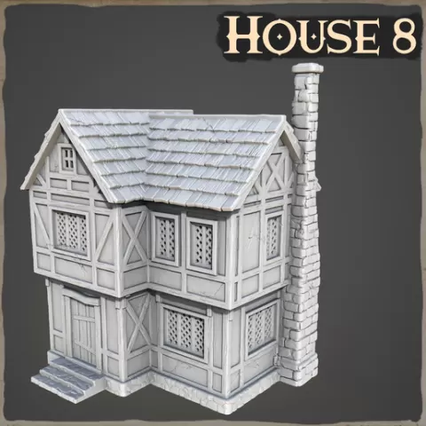 Medieval Architecture Part Two - House 8