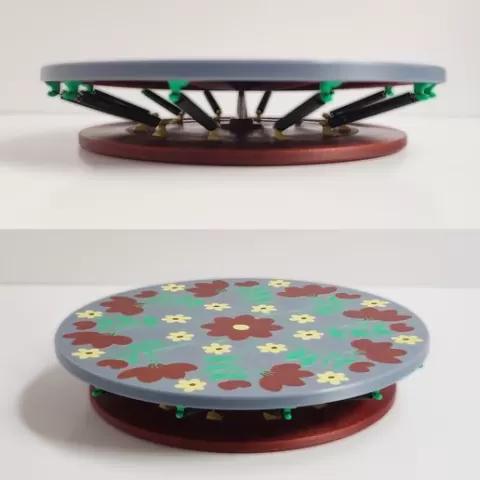 HovErgo Mouse Pad – Floral Pattern