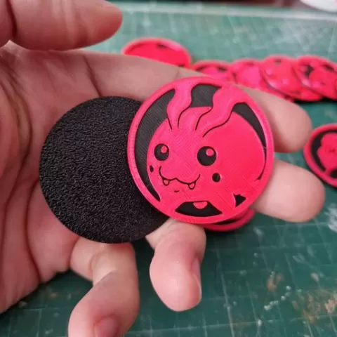 Tokomon digimon coin