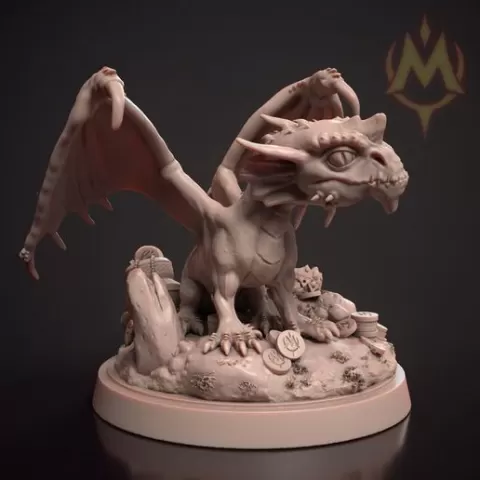Baby Blue Dragon