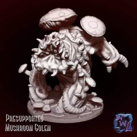 Mushroom Golem by Wicked Wizard Labs