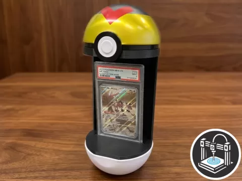 Pokéball Tin Insert - Graded Card/Top Loader Stand