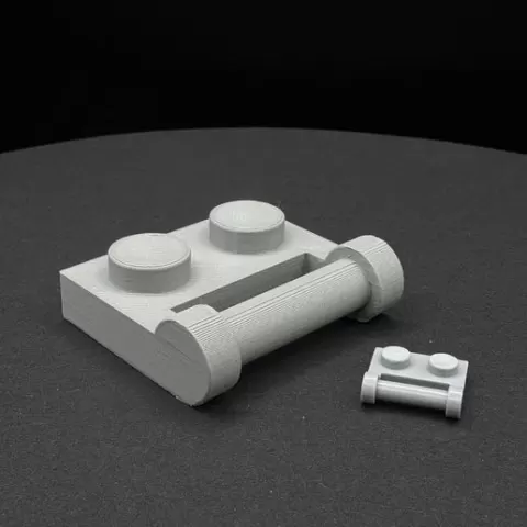 Brick Plate w. Handle 1x2
