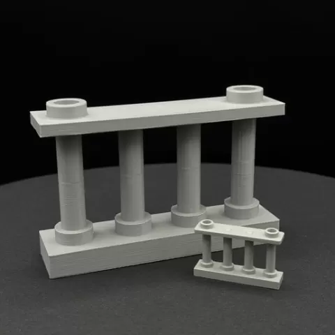 Brick Fence 1x4