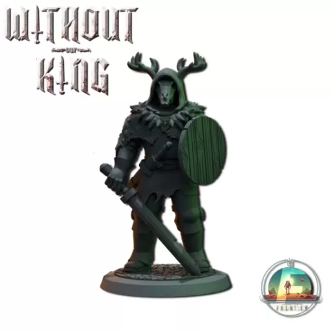 Scourge Cult Warriors - 28mm Medieval Swordsman - Fantasy Wargames - Foot Knight - Man at Arms - Without our King