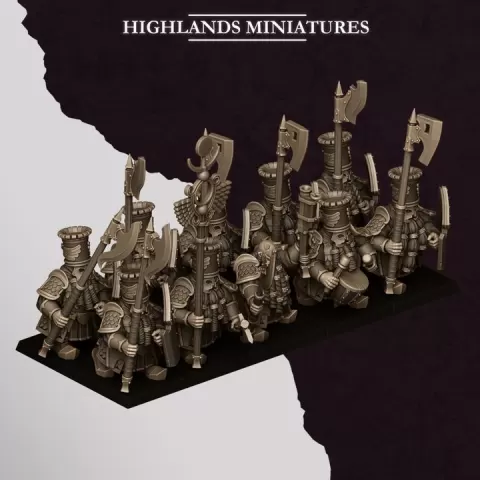 Sons of Marduk Heavy Guard - Highlands Miniatures by Highlands Miniatures