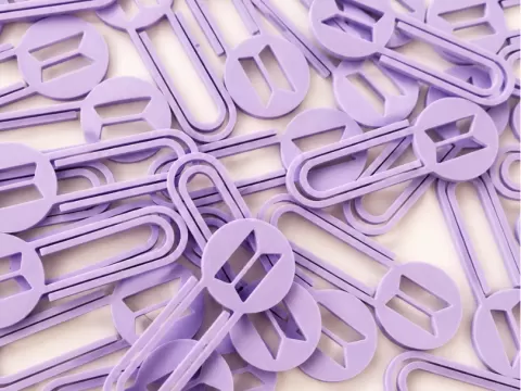 Clips de papel Simbolo BTS