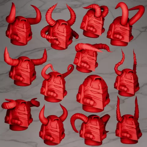 Chaotic Space Helmets - Type B
