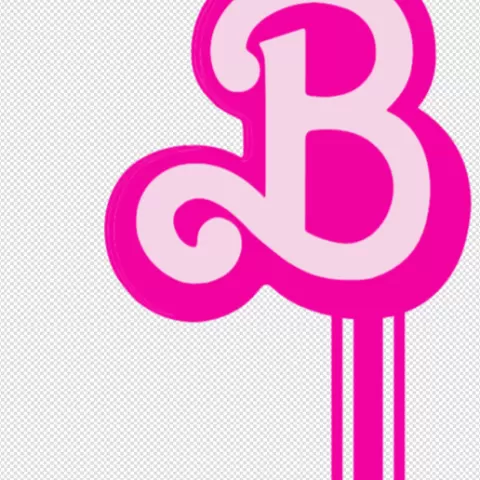 Bookmark B Barbie