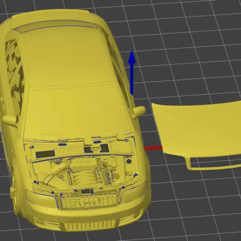 audi s4b6 scaled 1:43