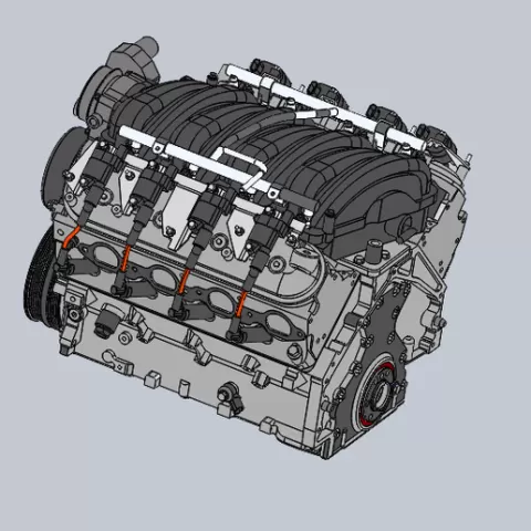 V8 ENGINE