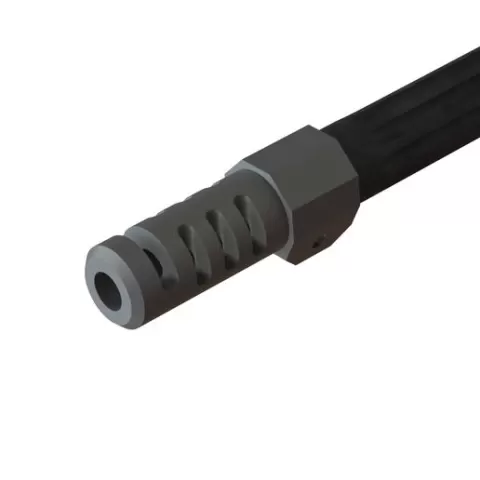 Flash hider v21 - sniper rifle 1