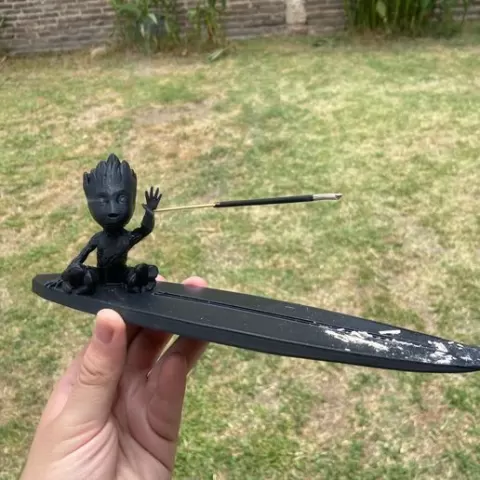 Baby Groot incense holder
