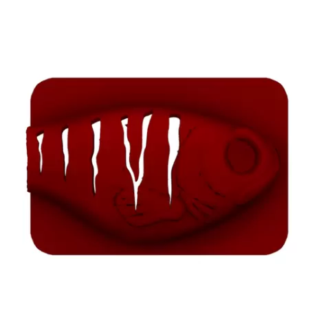 Lure Stencil - Plopper Tractors (perch1)