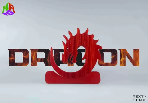 TEXT FLIP - 龙 2.0 - Master Printer
