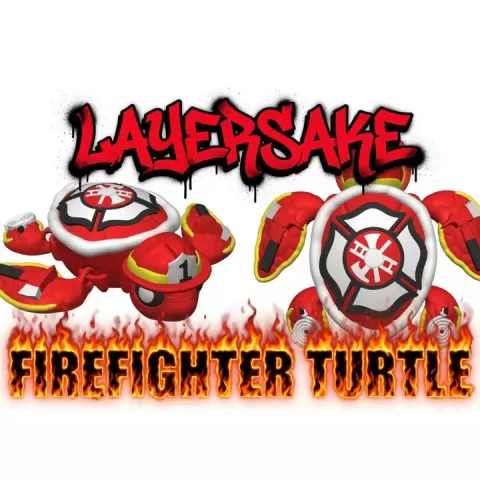 FireFighter Turtle by Layersake