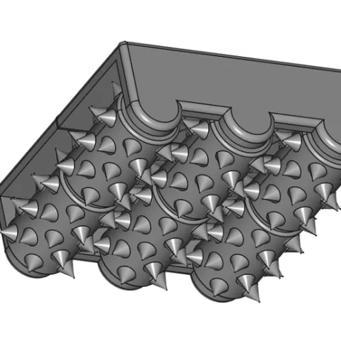 Spike roller