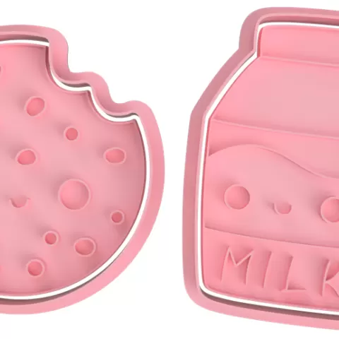MILK AND COOKIES STENCIL