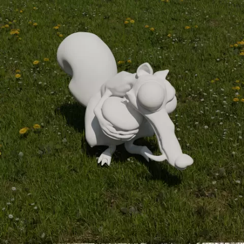 Scratch - Ice Age 3D Character