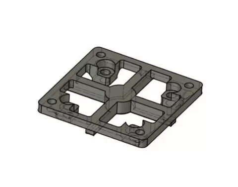 Tamiya TT02 40mm fan adapter