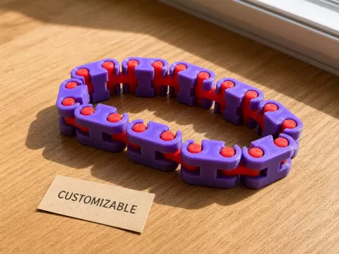 Customizable Articulated Chain / Bracelet