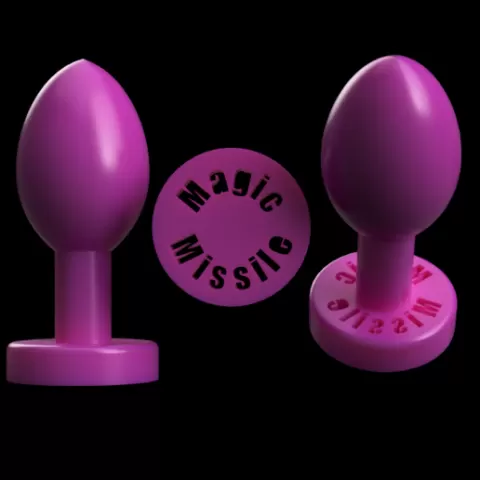 "Magic Missile" Novelty Butt Plug