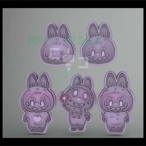 CUTTER + VALENTINE MARKER ( LABUBUS)
