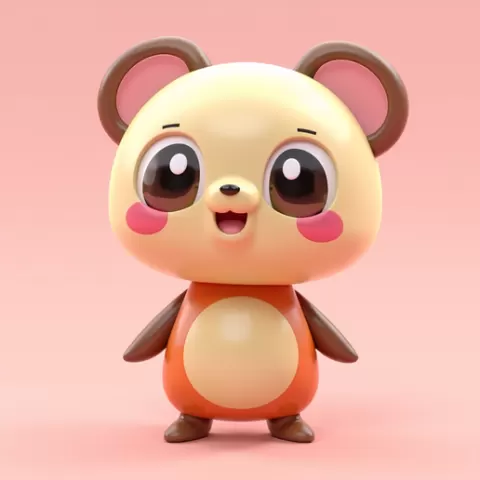 Bubble Head Panda