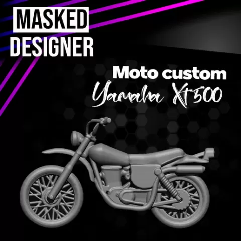 CUSTOM MOTORCYCLE YAMAHA XT 500