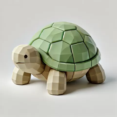 Low-Poly Turtle
