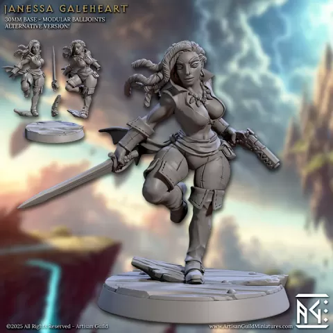 Janessa Galeheart (Raid at the Temple of Zephyra) by Artisan Guild
