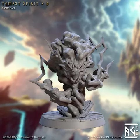 Tempest Spirit - B (Raid at the Temple of Zephyra) by Artisan Guild