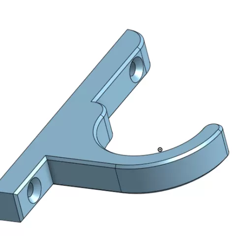 Simple wall mount/hanger
