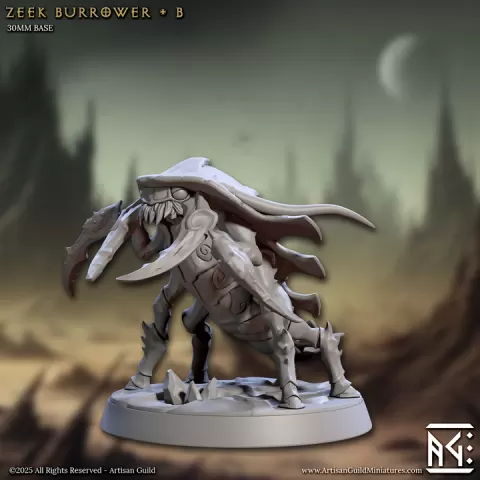 Zeek Burrower - B (Brood of the Zeek Scuttlers) by Artisan Guild