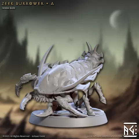 Zeek Burrower - A (Brood of the Zeek Scuttlers) by Artisan Guild
