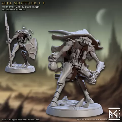 Zeek Sclutter - F (Brood of the Zeek Scuttlers) by Artisan Guild