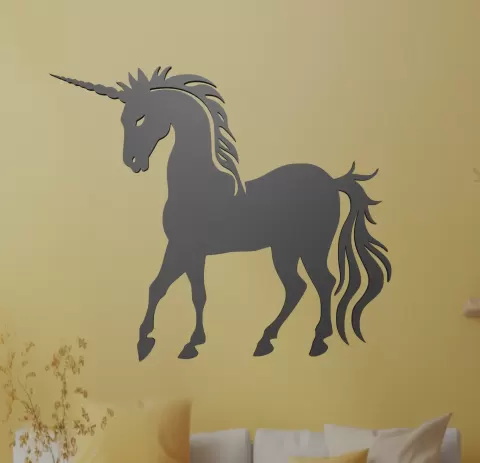 Unicorn Wall Art - Ri0m0