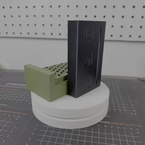 Slide-Open .357 Ammo Box (50-Round Capacity)