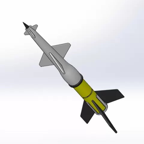 TYPE 422 ROCKET MISSILE PROTOTYPE CONCEPT