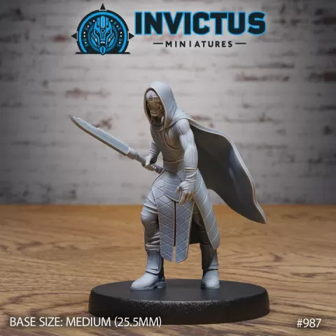 Spy Emissary Squad Assasin / Alien Race Warrior / Space Spy / Star Battle Creature / Galactic Beast / Cosmic Wars Lord / Invasion Army / Sci-Fi Encounter by Epic-Miniatures