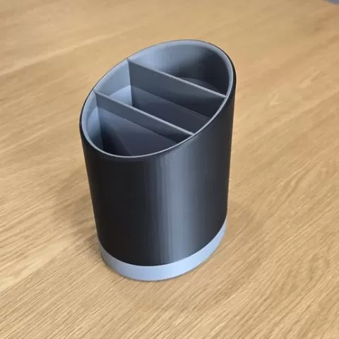 Utensil Holder Set - 3 Different Separator Designs