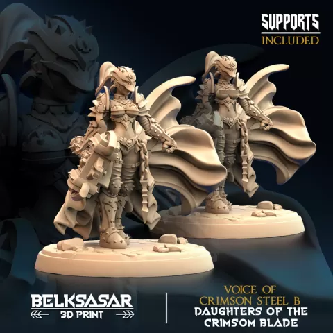 Paladin Voice of Crimson Steel B All Variants by Belksasar