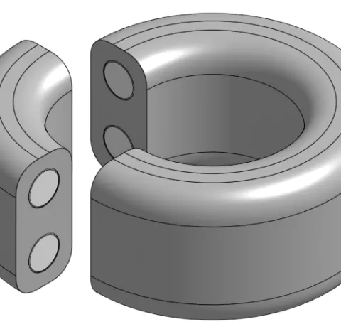 Magnetic Ball Ring